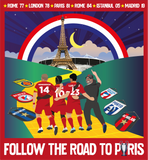 Road to Paris Tee (Night / Captain Edition)